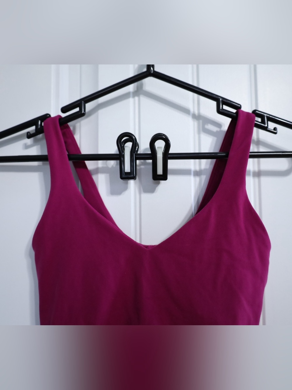 Lululemon Align Waist-Length Tank Top Magenta Purple Womens Size 2 - Picture 5 of 8